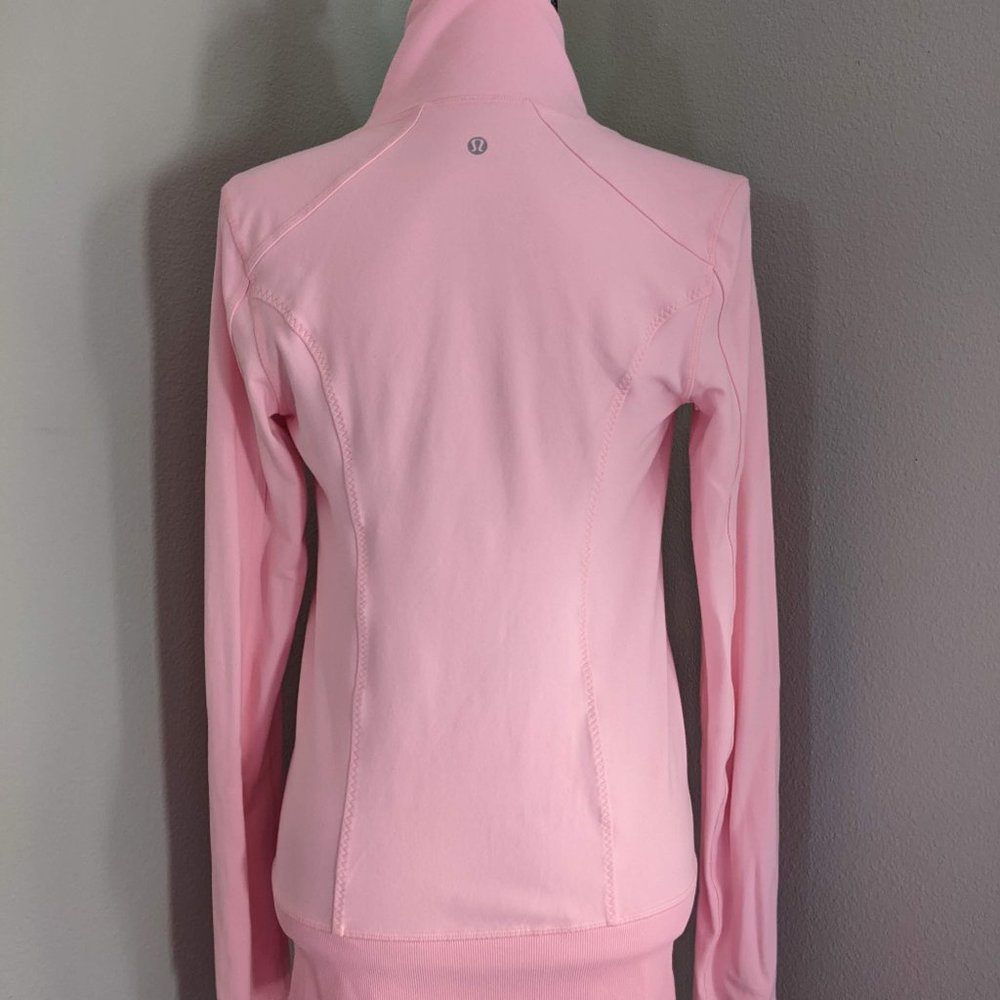 Lululemon Pink Double Zip Jacket size 6 - Picture 3 of 5